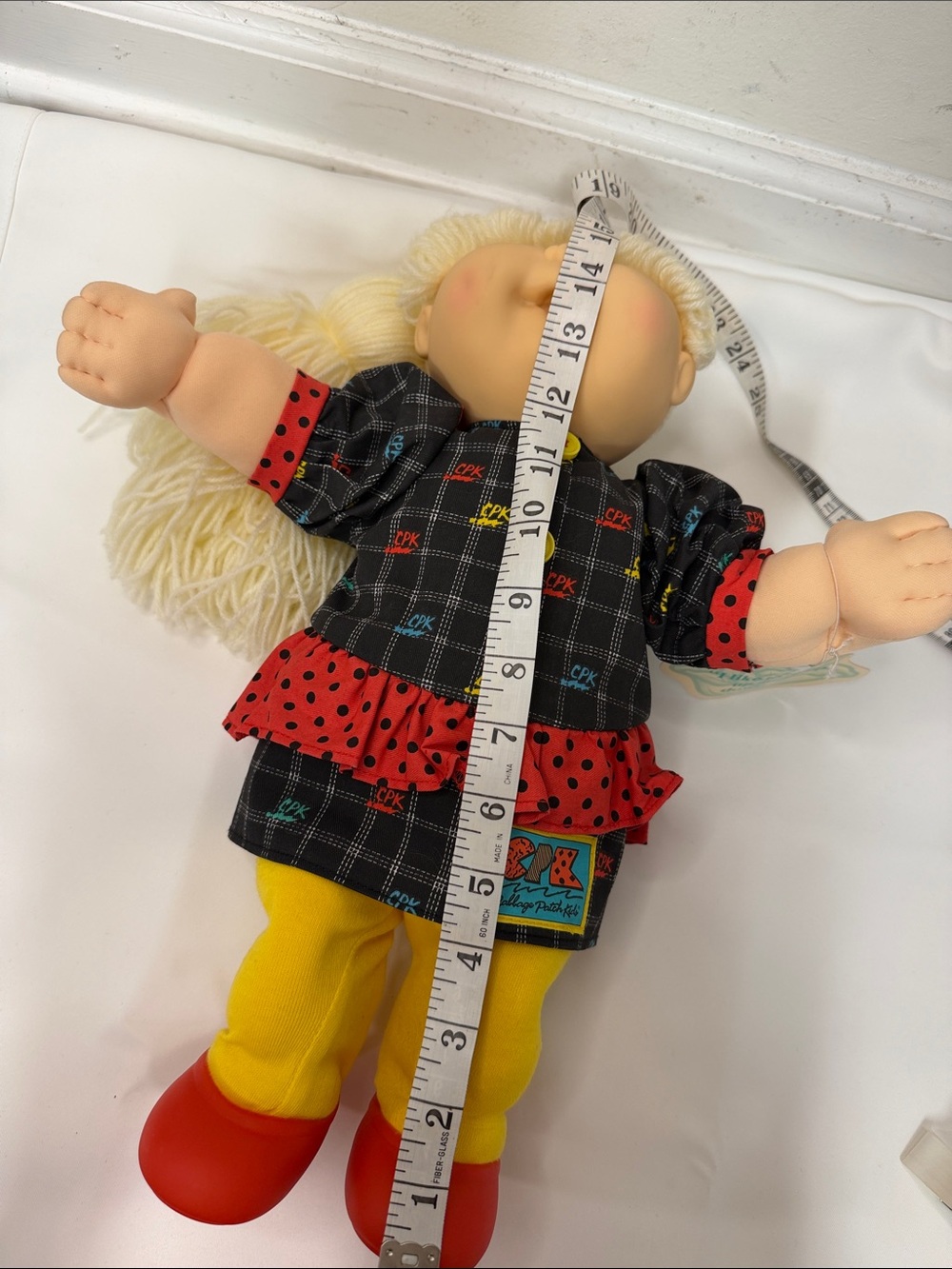 VGT 1990 HASBRO CABBAGE PATCH KID CPK DESIGNER LINE POSEABLE COLECO TRANSITIONAL - Picture 5 of 7